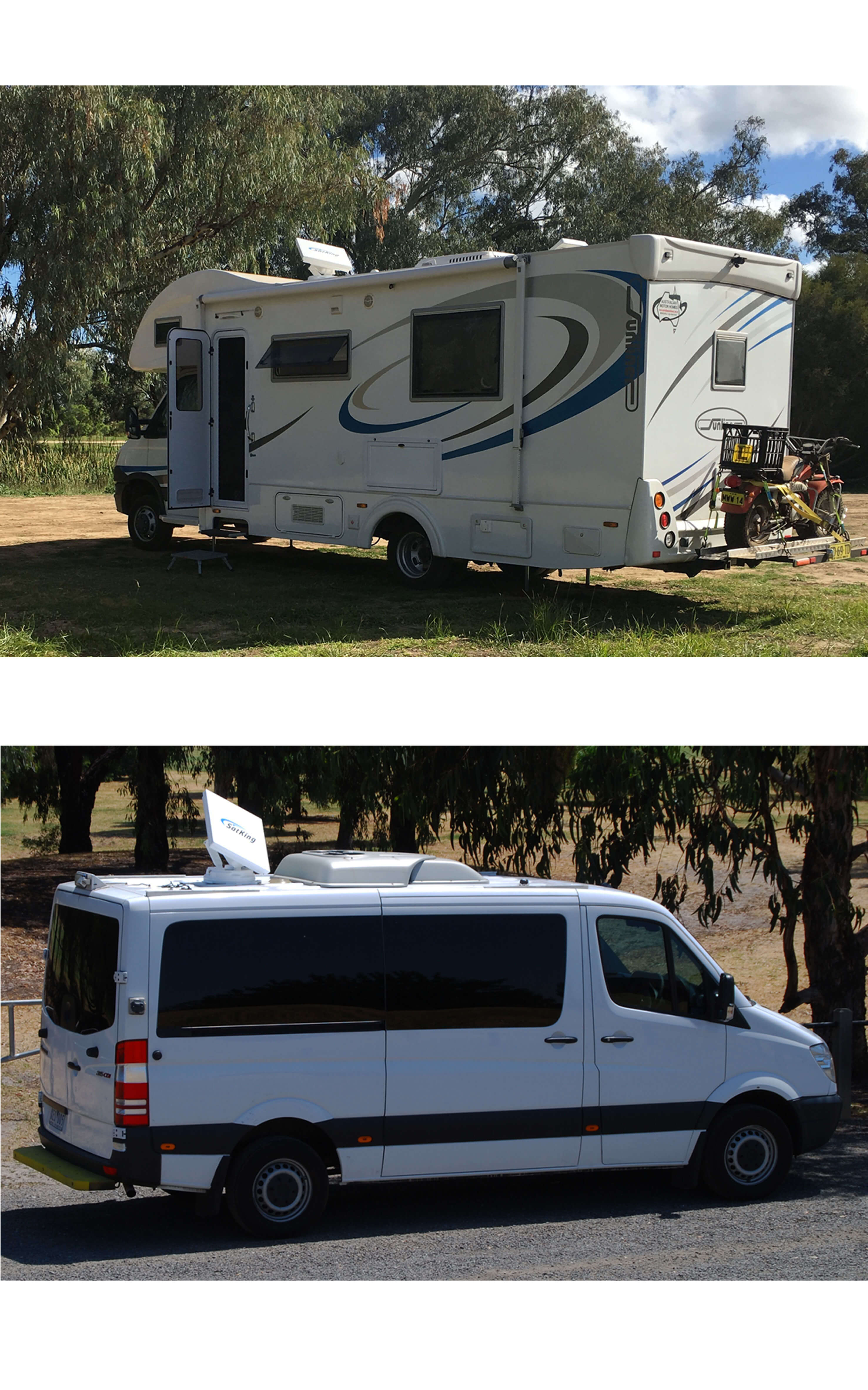 Caravan Satellite Dish